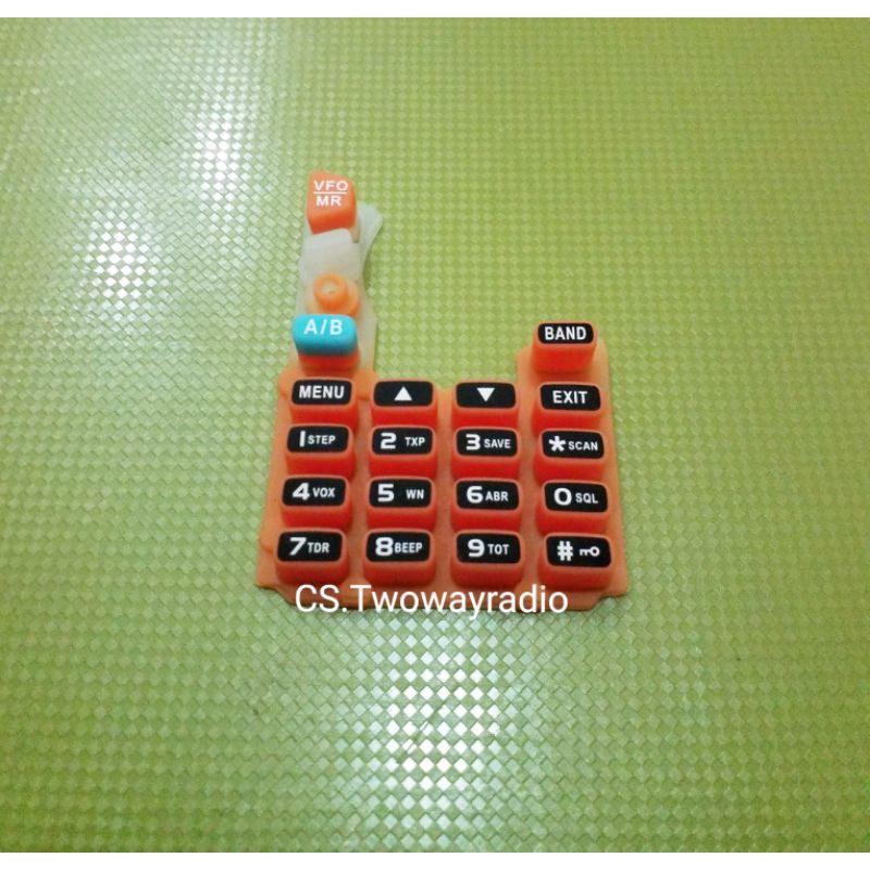 Keypad Baofeng GT3TP / kipet tombol karet Baofeng GT 3TP HANDY TALKY