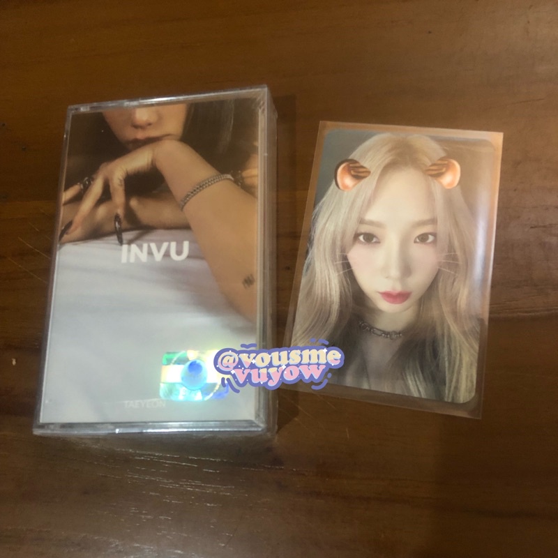 Taeyeon INVU Tape ver. SEALED
