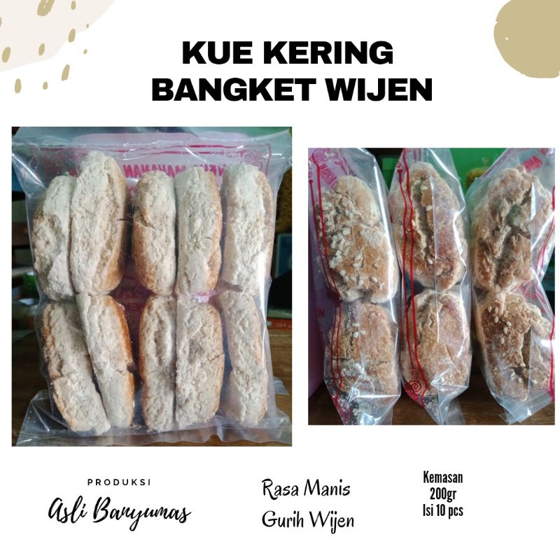 

KUE KERING BANGKET WIJEN | KHAS BANYUMAS | HARGA TERJANGKAU | FREE GIFT MIN BELANJA 50K (all item)