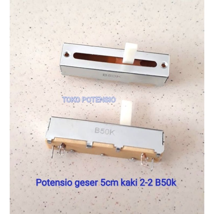 POTENSIO GESER 5CM KAKI 2-2 50K
