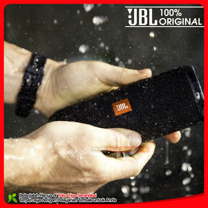 PROMO.. JBL Portable Speaker Bluetooth Flip 4 Waterproof   Merah