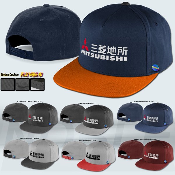 TOPI SNAPBACK MITSUBISHI JAPAN