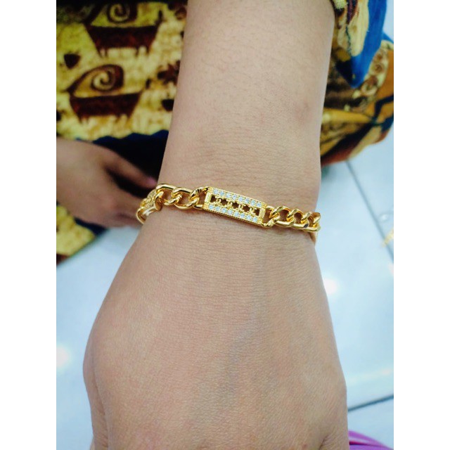 Gelang rante plat / gelang / gelang wanita