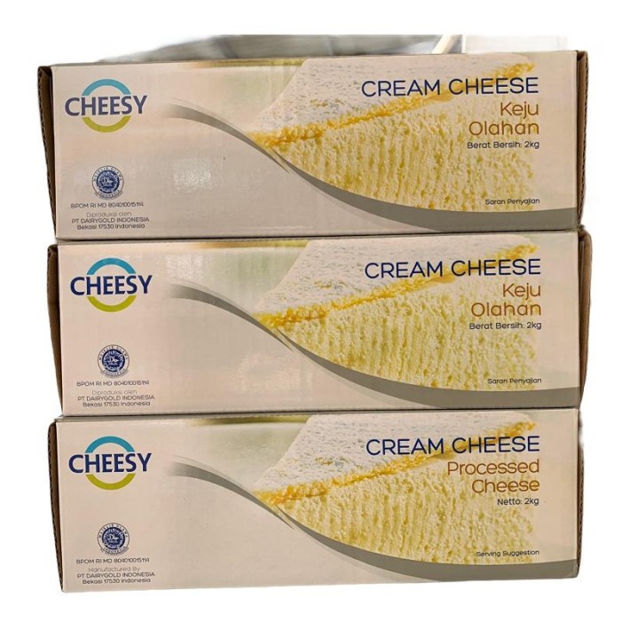

Krim- Cream Cheeese Cheesy 250 Gram Repack -Krim.