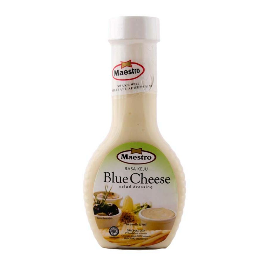 

SAUS DRESSING SALAD BLUE CHEESE MAESTRO 237 ML SAUS KEJU