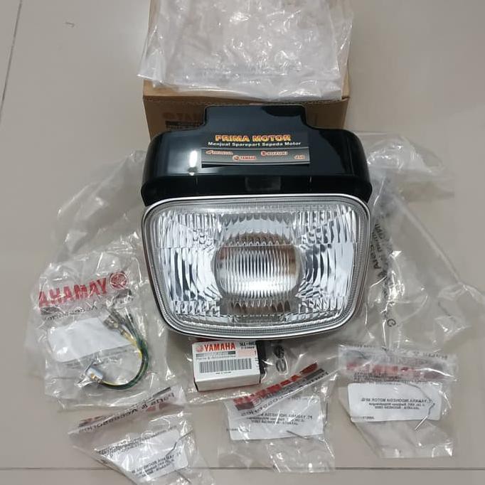 Jual Dapatkan Lampu Depan. Batok Lampu Dan Ring Lampu Rx King New Oval