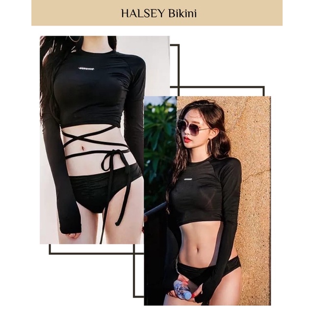 HALSEY Bikini Set / Bikini Korea / Monokini / Bikini Murah / Swimsuit / Two Pieces