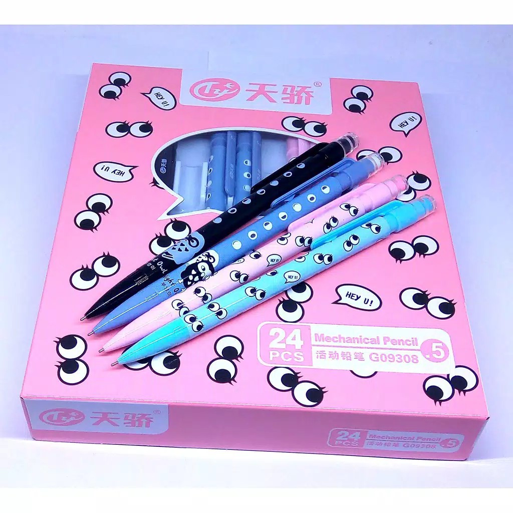 

1 Lusin/ 12 Pcs Pensil Mekanik Fancy Tizo G09308 - 0.5 mm