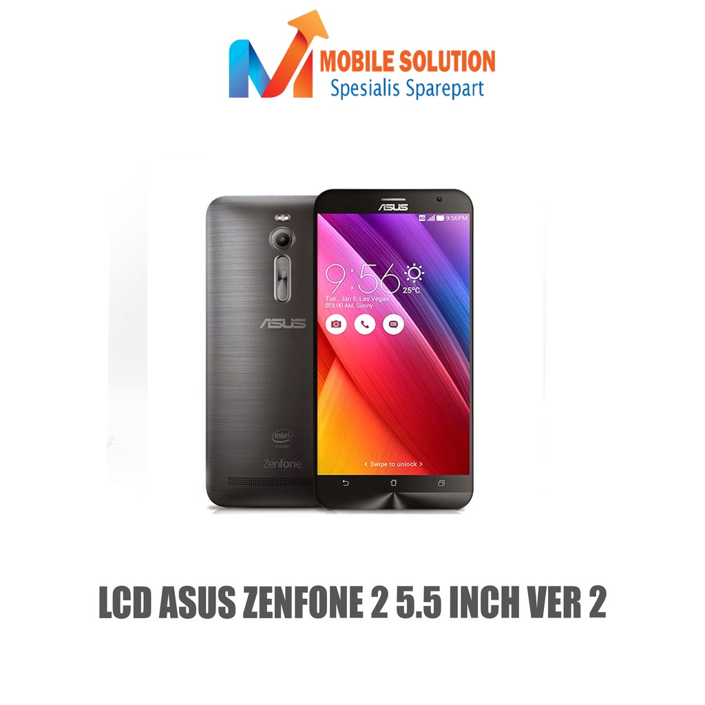 Grosir LCD Asus Zenfone 2 Ver 2 ZE551ML Z00  ORIGINAL 100% Fullset Touchscreen Garansi 1 Bulan + Packing / Bubbel