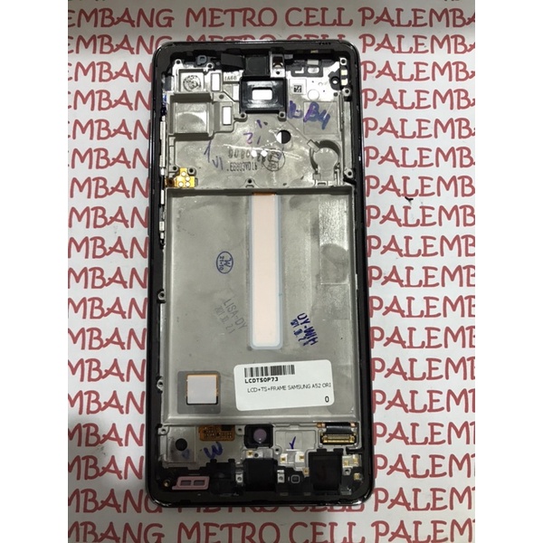 LCD+TS+FRAME Samsung A52 full display bisa FP