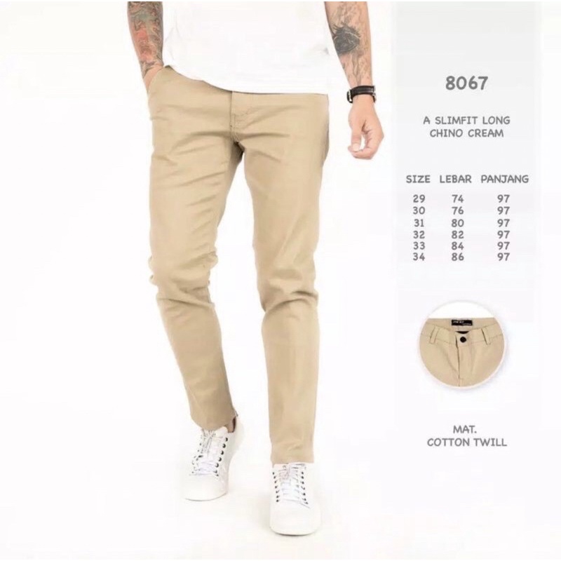 Celana Chinos Pria Long Pants Chinos Pria Cowok / Celana Chinos Pria / Celana Chinos