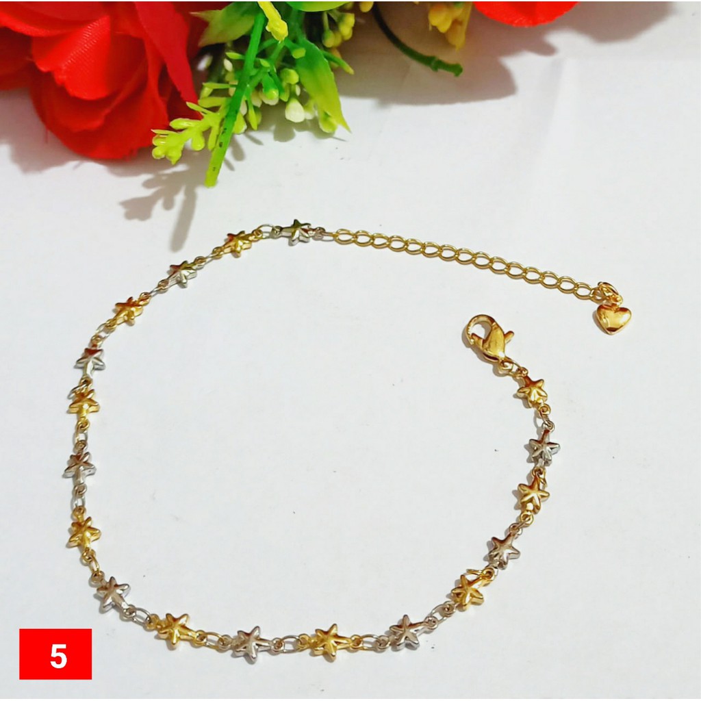 Gelang Rantai Dewasa Titanium Anti Karat (COD)