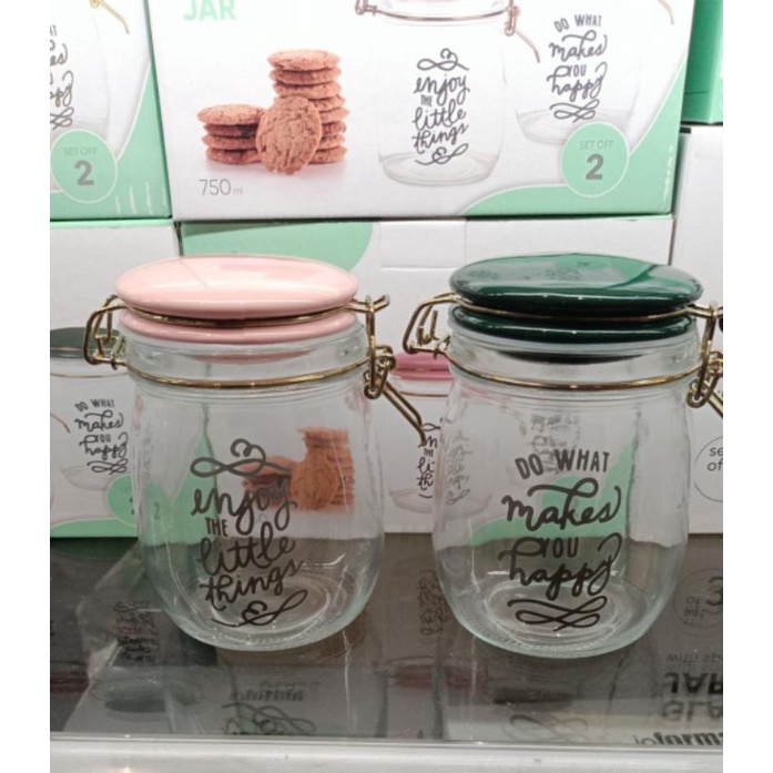 Stoples 1 Ltr Set 2 Pcs Halsey/Toples Kekinian informa/toples lebaran