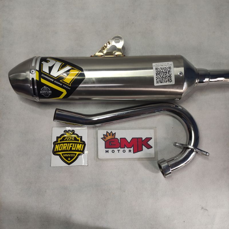 KNALPOT NORIFUMI RV1 N4 KLX 150 S L BF DTRACKER CRF 150 L WR 155