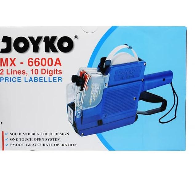 

label joyko MX 6600 A / alat label harga 2 baris / price labeller paket full set !!