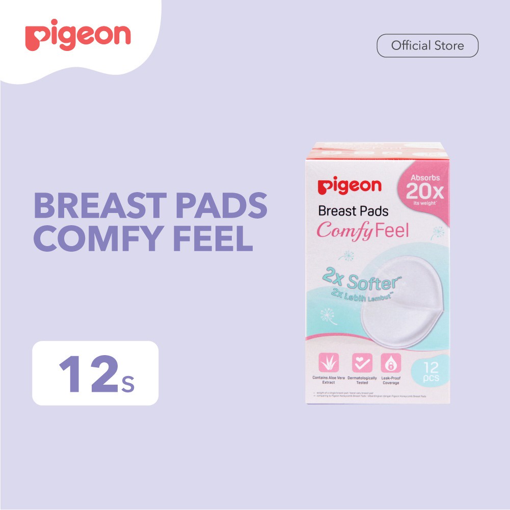 PIGEON MURAH PENYERAP ASI / BREAST PADS COMFYFEEL HONEYCOMB COMFY FEEL