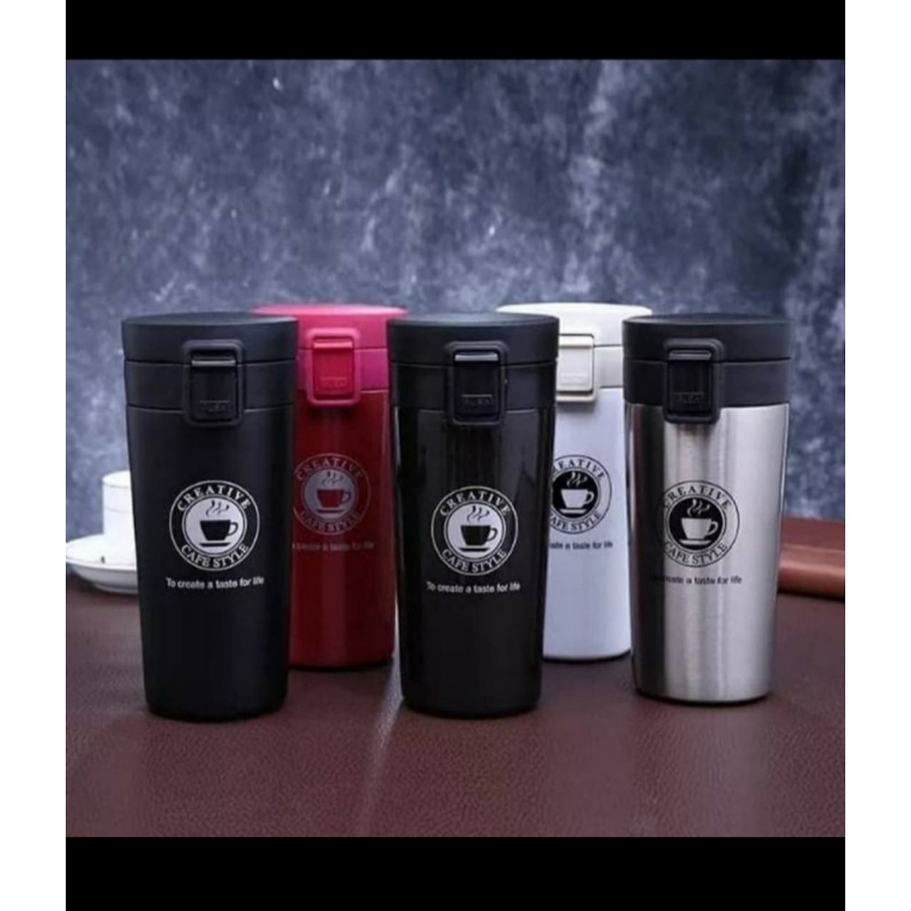 HK- Termos Kopi Termos Coffee Vacum Tumbler Gelas Mug Coffee Panas Dingin