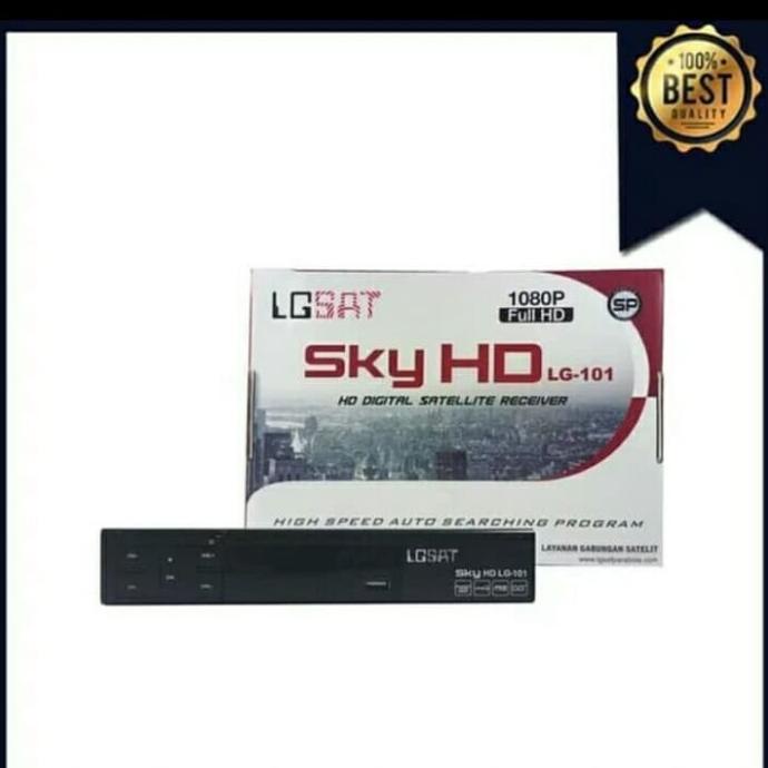 JUAL Receiver LGSAT LG101 SKY HD Parabola Payung gede