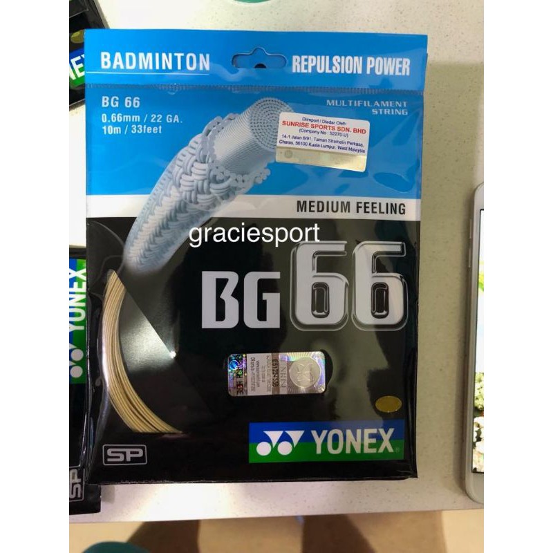 Senar BG 66 Original Yonex