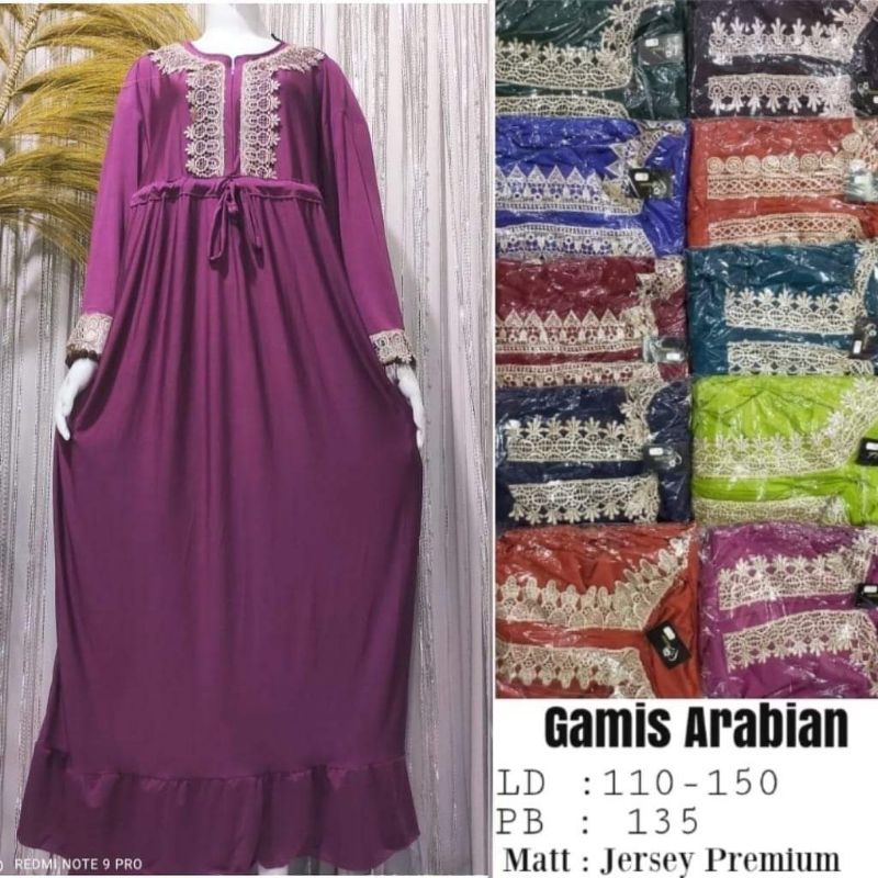 BAJU GAMIS JUMBO BAHAN JERSEY TEBAL / GAMIS JUMBO BAWAH ADA REMPEL / BAJU WANITA UKURAN JUMBO LENGAN