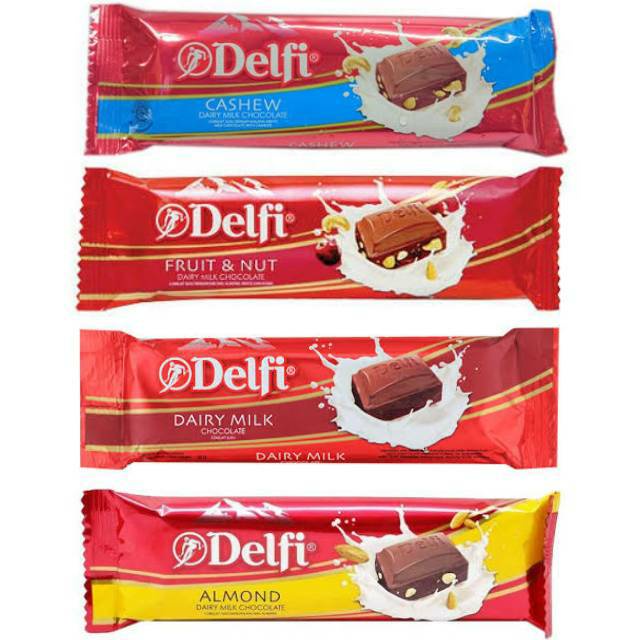 

CHOCHOLATE BAR | DELFI COKLAT 50GR ALL VARIANT | KADO VALENTINE | COKLAT