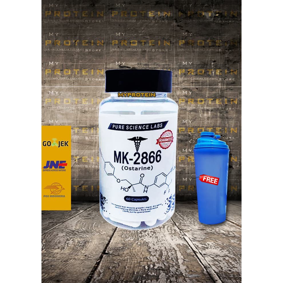 Suplemen Fitness | SARMs MK-2866 SARM Ostarine Pure science labs 60 Caps 10mg