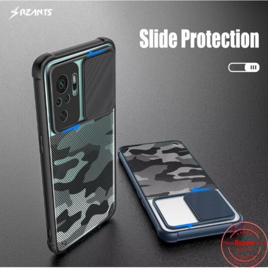 XIAOMI REDMI NOTE 11 / NOTE 11 PRO 5G 4G / NOTE 10 10S / NOTE 10 PRO SOFT CASE CAMO CAMERA PROTECTOR