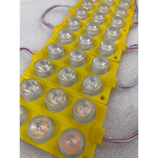 20Pcs LED Modul 3030 2x3 Mata 3 Watt Tipe 7540 24V Kuning