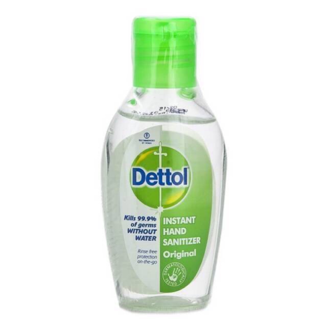 Dettol Hand Sanitizer Gel Ukuran 50 ml | Shopee Indonesia