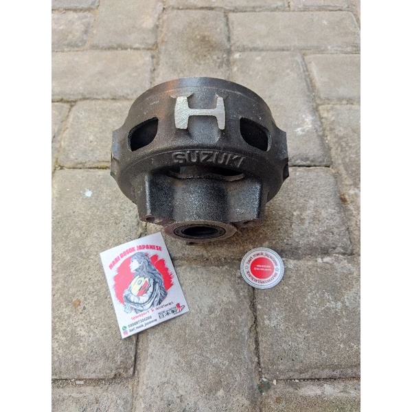 TROMOL SUZUKI SATRIA FU BAHAN BUBUT VELG ORIGINAL
