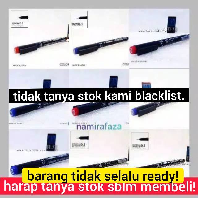 Snowman Drawing Pen 0 1 0 2 0 3 0 4 0 5 0 6 0 7 0 8 Biru Merah Hitam Color Blue Pulpen Shopee Indonesia