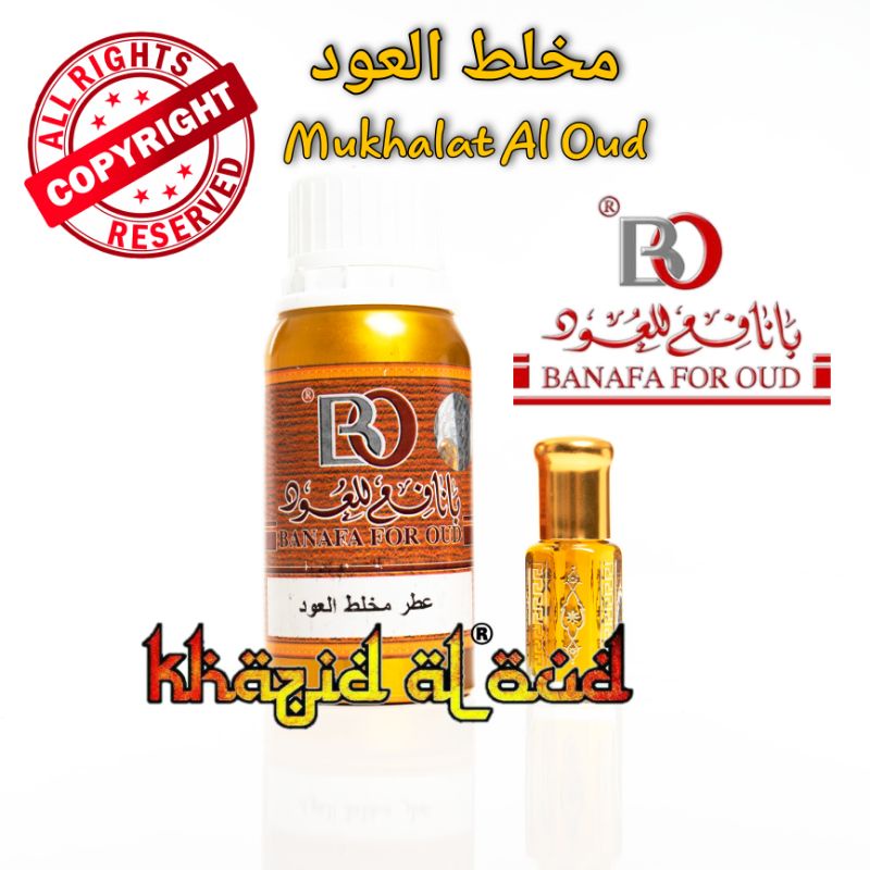 Khazid Al Oud - Parfum Mukhalat Al Oud Banafa For Oud Original | Parfum Banafa For Oud Original
