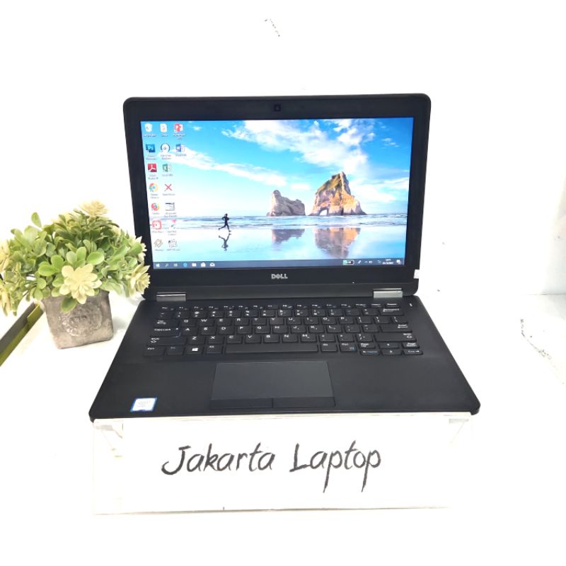 LAPTOP DELL LATITUDE E7270 | CORE I7 | RAM 8GB | SSD NVME 512GB | MULUS MURAH BERGARANSI