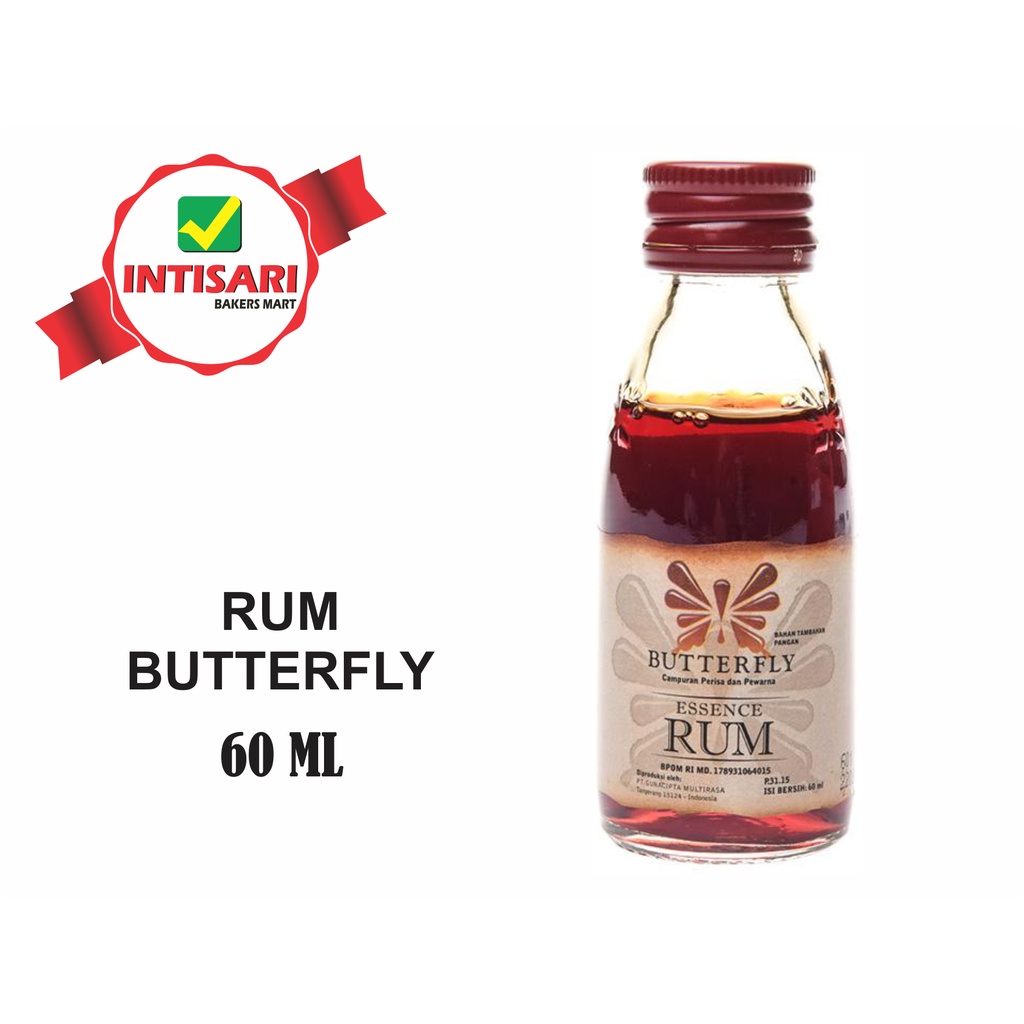 

RUM JAMAICA BUTTERFLY ESSENCE 60 ML