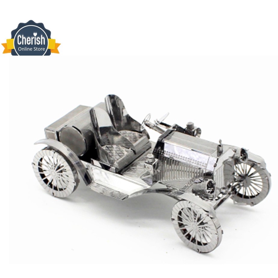 Nano 3D Puzzle ANTIQUE CARS | DIY 3d Miniatur Mobil Klasik MB-115