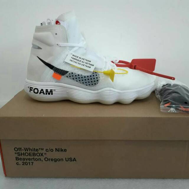 NIKE HYPERDUNK OFF WHITE