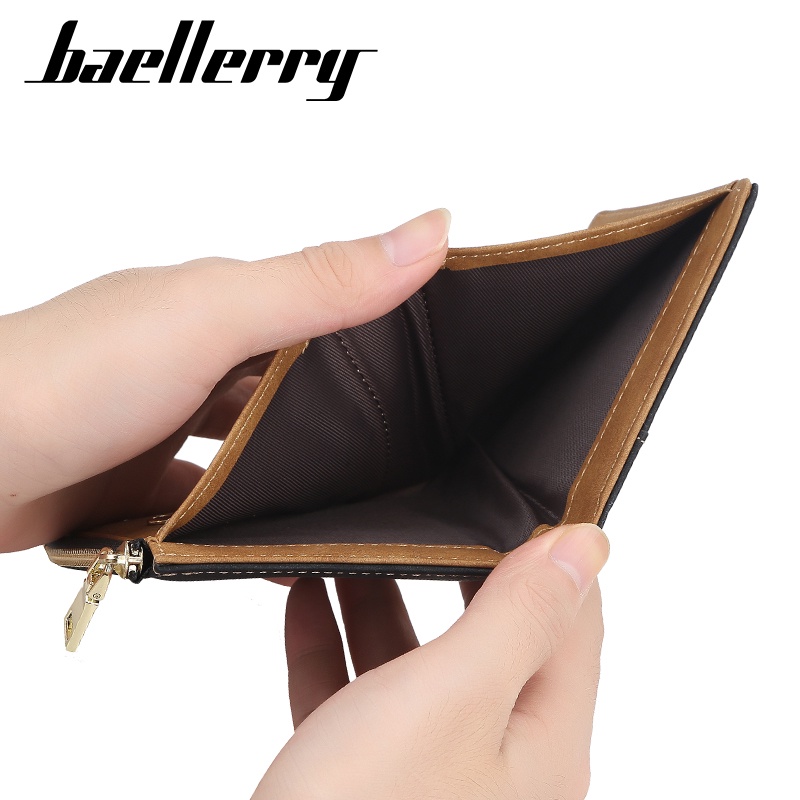 BAELLERRY DR053 Dompet Pria Bahan Kulit PU Leather Premium WATCHKITE WKOS