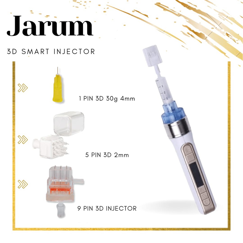 jarum 9 pin dan 1 pin needle for 3d smart injector pen korea import