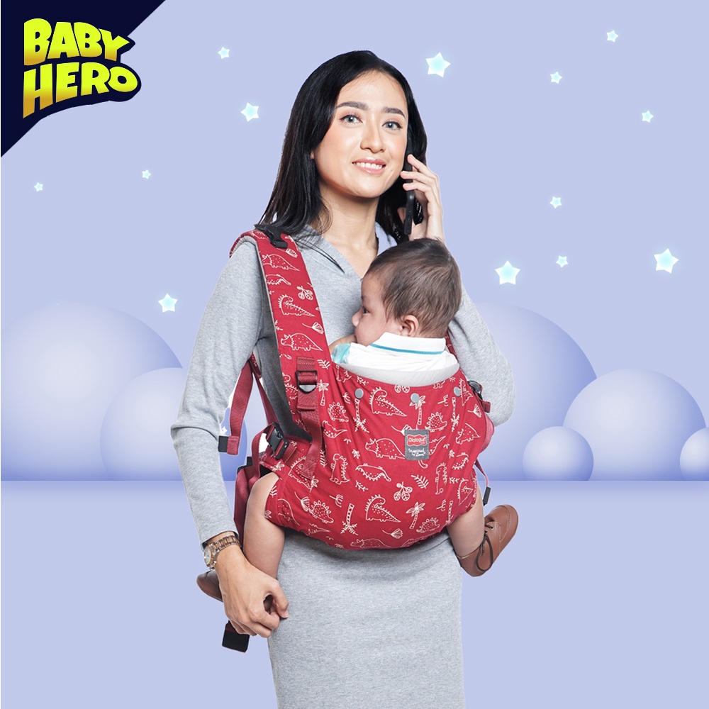 Dialogue Baby Gendongan SSC 4 Posisi Dino Series DGG4249