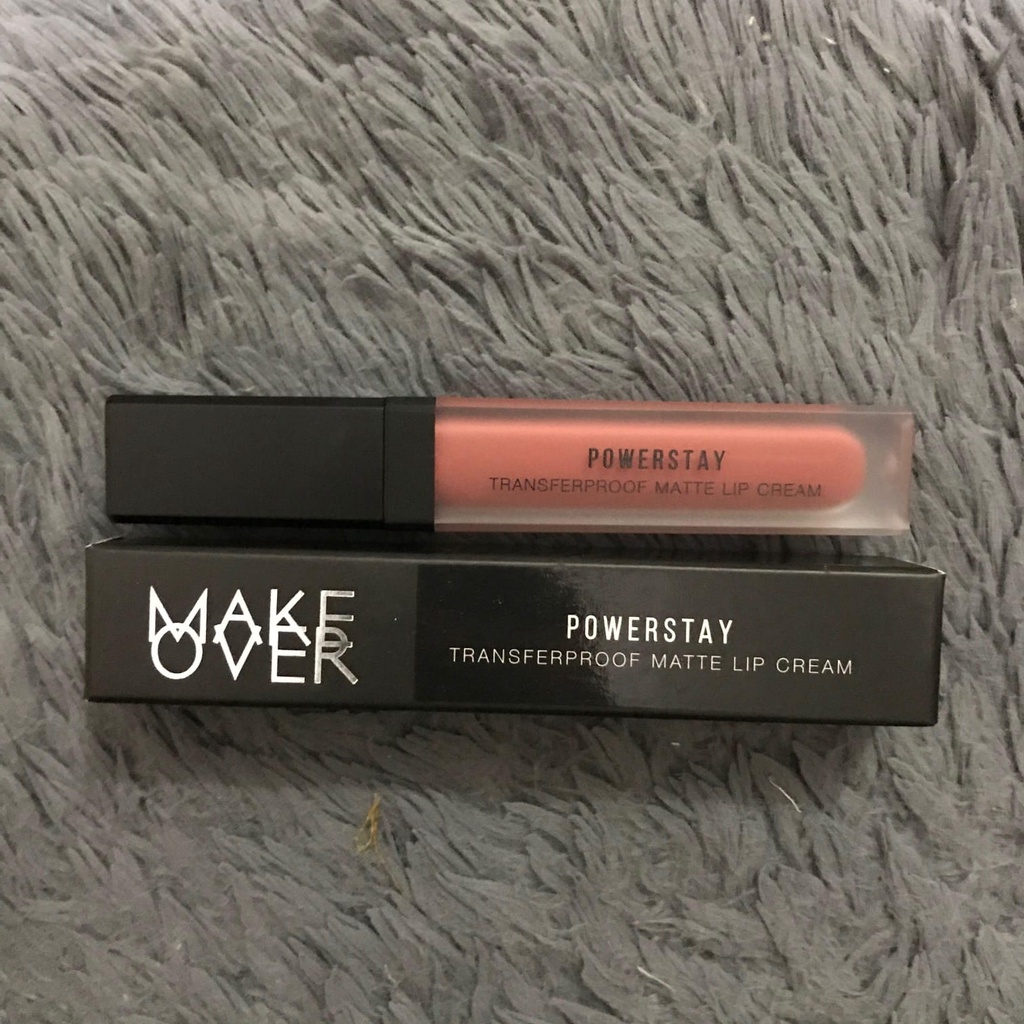 `ღ´ PHINKL `ღ´ 🅼🅰🅺🅴 🅾🆅🅴🆁 MAKE OVER Powerstay Transferproof Matte Lipcream ombre lips lipstick cair kekinian