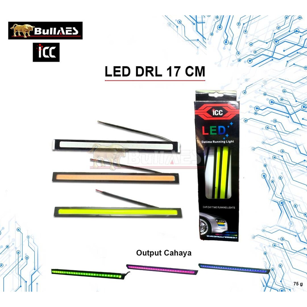 DRL AES 17 CM COB Bemper Dan Lampu Kolong