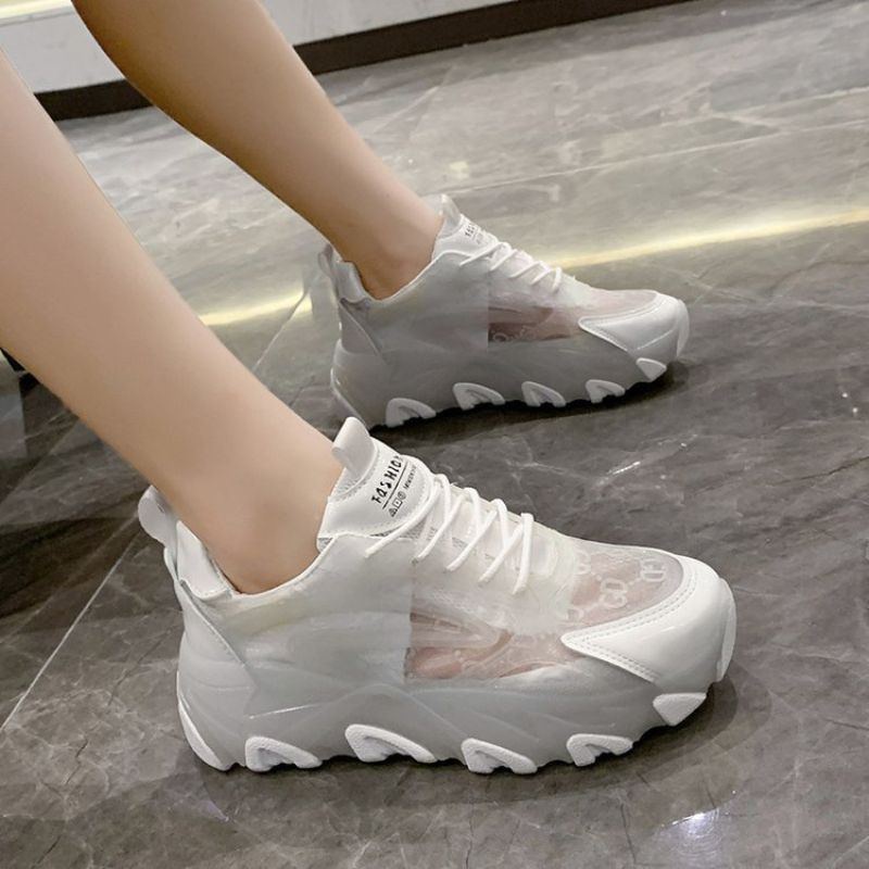 8093 Sepatu Sneakers Wanita Sport Shoes Import Murah Fashion Korea