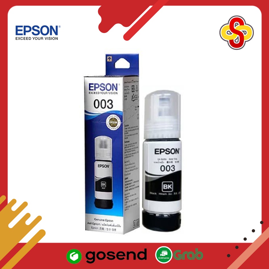 Tinta Printer EPSON 003 Refill Ink Printer Original