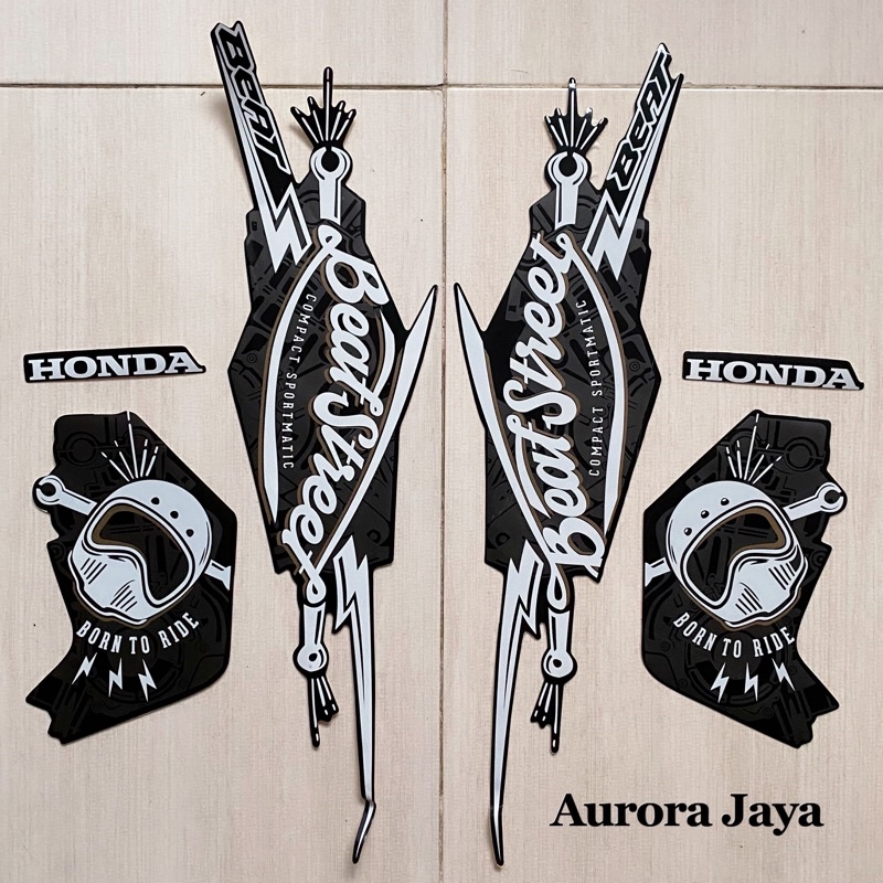 Striping Honda Beat Street Stiker Sticker Lis Stripping Sepeda Motor