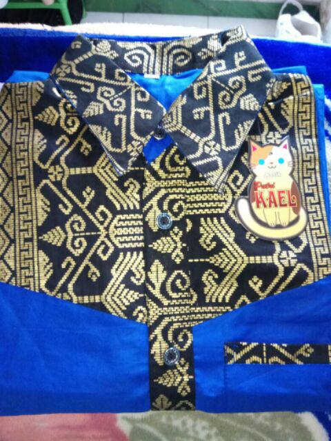 Batik Dolby Dolbi Dobby Doby Tenun Sutra Tulis Katun Atbm Baron Sarimbit Couple Pkl Hem Sogan Srg309