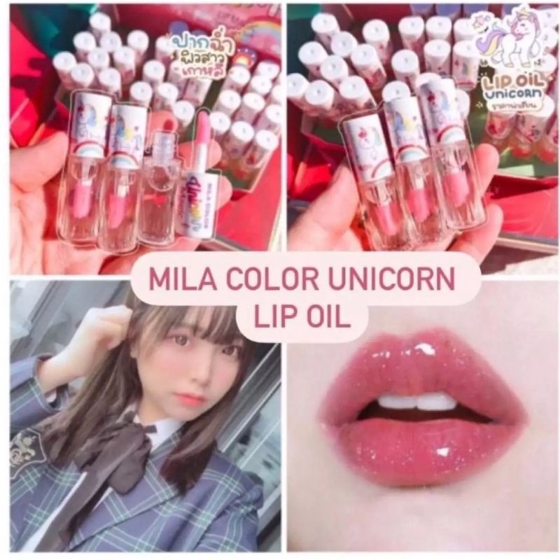 LIP OIL MILA COLOR UNICORN PELEMBAB BIBIR