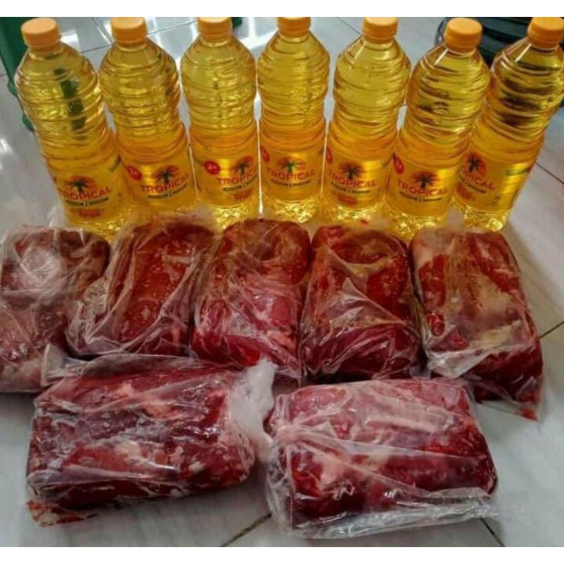 

paket daging+minyak