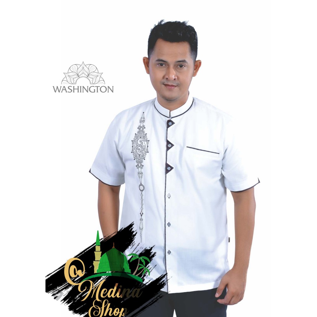 Taqwa/baju Koko Tamer Exclusive 2020 Tipe Washington