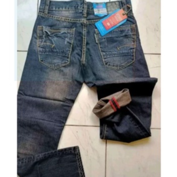 BM-STORE 46 / CELANA BOOMBBOGIE 2705 RAW DENIM PREMIUM BLACK / CELANA PANJANG PRIA SLIMFIT
