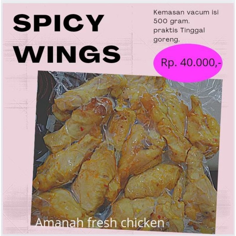 

spicy wings